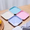 25pcs Portable Travel Plastic Plates and Bowl Sets Wheat Straw Dinnerware Sets, BBQ, Picnic, Camping Essentials Dishes Set