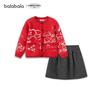 Balabala Girls' 2-Piece New Year Outfit - Spring Collection