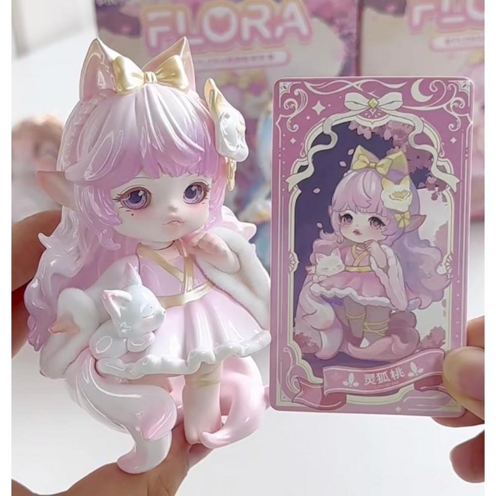 Raktáron Flora Utazás a Nyugathoz Álom Vakdoboz Eredeti Divatos Aranyos Babák Figurák Asztali Díszek Ajándékok Lányoknak