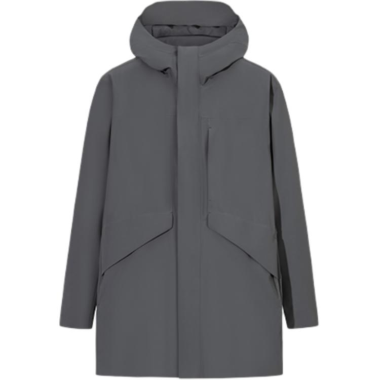 Anta Champion All Weather Collection Puffer Jacket Men s Wind Speed Gray 152510807-5 L/175