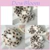 Plush Leopard Print Winter Hat Scarf Set For Cold Weather Warmth And Style