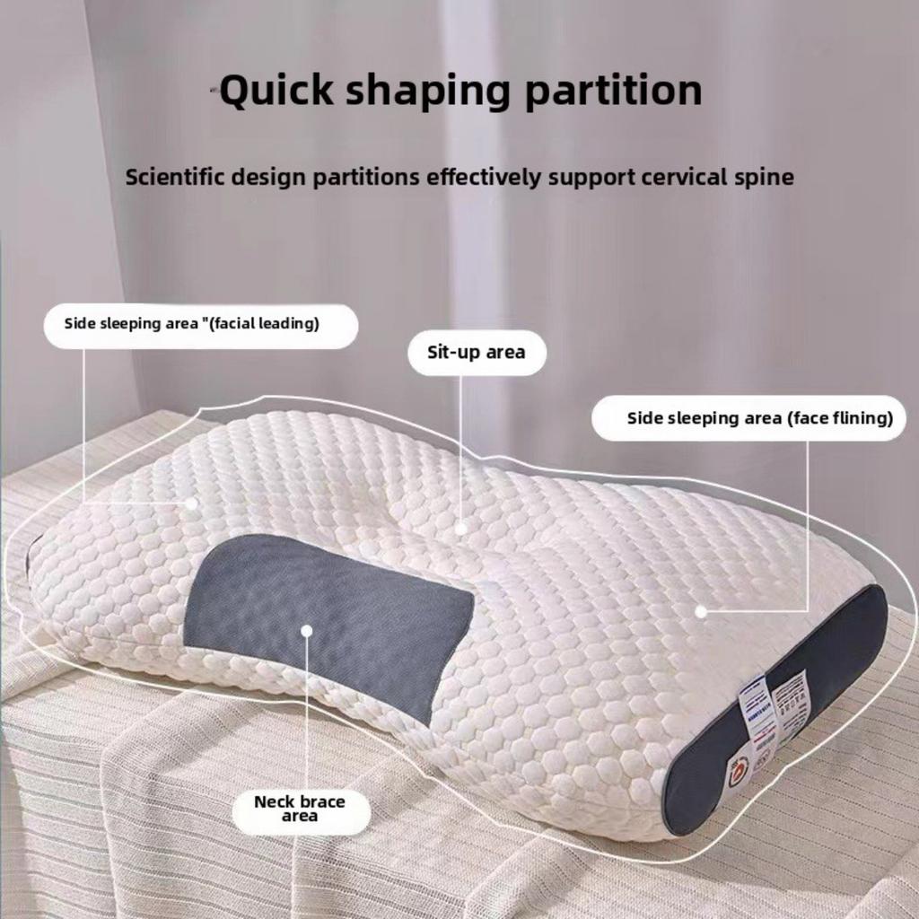 3D Knitted Cotton Massage Pillow Core Wave SAP Pillow Helps Sleep Pillow Core Student Dormitory Home Single Pillow