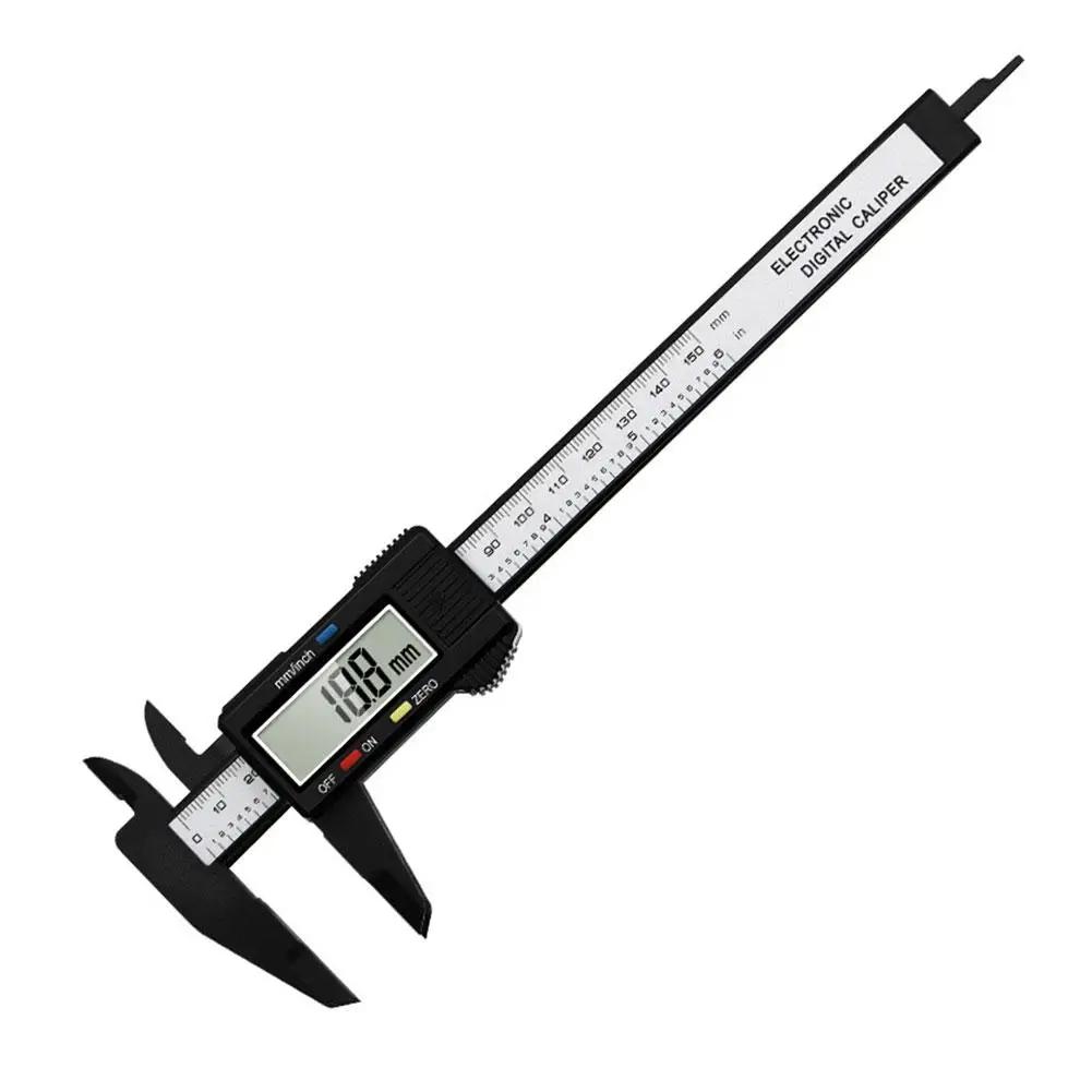 0-150mm Wysokowytrzymałe Plastikowe Suwmiarki Cyfrowe Elektroniczne do Pomiaru Szczelin w Drewnie dla Studentów, Domowych