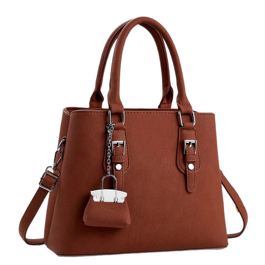 Women's PU Leather Top Handle Satchel Shoulder Tote Bags Casual Purses and Handbags Shopping Shoulder Bags Messenger Tote Bag Crossbody Bag for Women