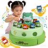 Electric Music Jumping Frog Spin Toy For Kids With Voice Control And Parentchild Interaction