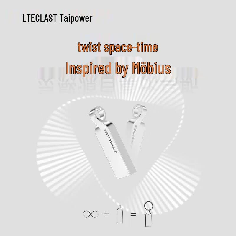 TECLAST 64GB Mini Wasserdichter USB 2.0 Metall-Speicherstick