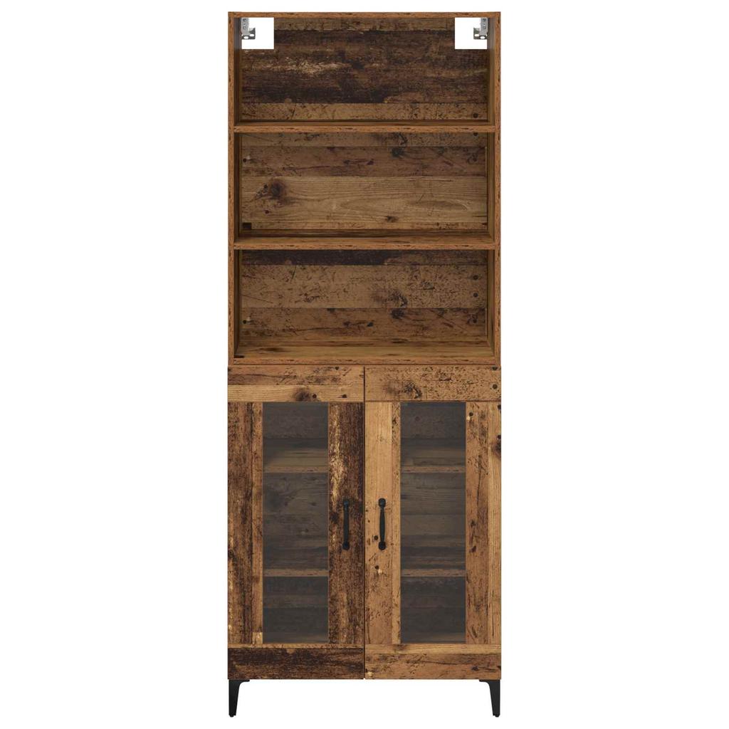 Highboard Reclaimed Wood 69.5 x 34 x 180 cm Particleboard