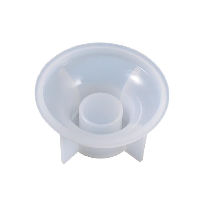 Tealight Candle Holder Resin Molds Succulent Planter Silicone Mold Epoxy Casting Mold for DIY Candlestick Jewelry Box