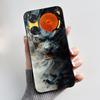 For ZTE Nubia Music 2 Case Cartoon Black Matte Silicone Soft Back Cover For Nubia Music2 Phone Cases 6.7" Protective Shell Z2460