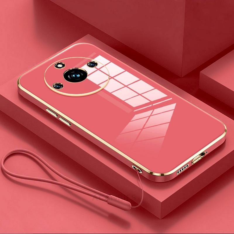 

Realme11pro Роскошный чехол-шнурок из силикона для Oppo Realme 11 Pro Plus 11pro 9 8 4g 5g C55 C67 C65 Противоударный мягкий чехол realme 11 pro plus