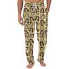 Men's Custom Pajama Pants with Pockets, Casual Long Sleep Pants for Home