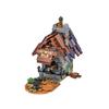 MOC Bausteine Burg Hühnerstall Burg Boot Zelt Stall Modell Dekoration Mittelalterliche Szene Spielzeug Bausteine Sammlung