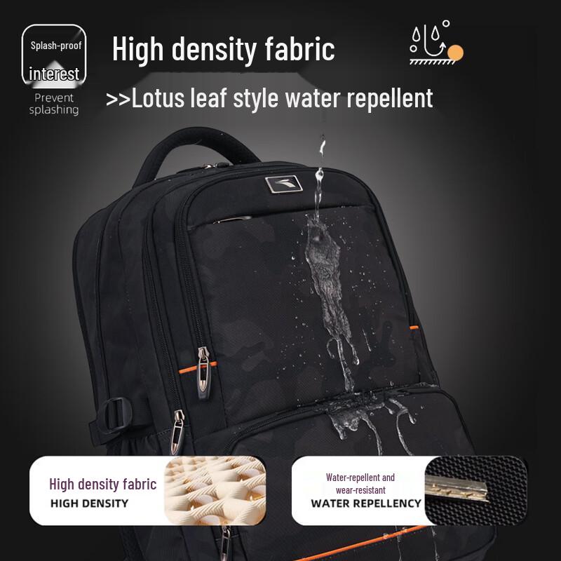 361° Rucksack mit großem Fassungsvermögen, wasserabweisend, für Schule & Reisen