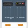 BIAZE HDMI to 3RCA AV Converter
