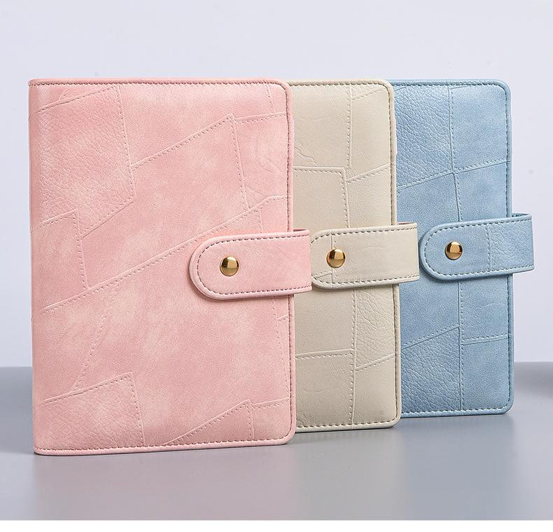 A5 Large Capacity Removable Loose-Leaf Notebook: Simple Design for Students