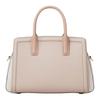 MICHAEL KORS Laila Adjustable Detachable Shoulder Strap Contrast Design Brand Logo Charm Artificial Leather Handbag Mini Women's Light Pink