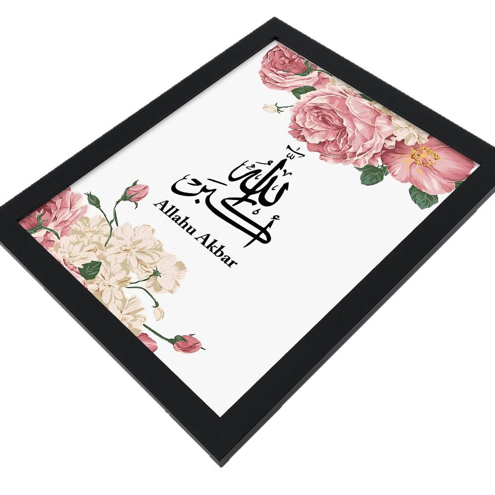 3pcs/set Islamic Style Art Oil Painting Canvas with Wood Frame Draw Wall Decor Home Room Decorations