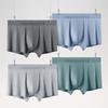 New Breathable 60s Modal Antibacterial Men's Boxer Briefs - Solid Color