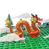 Chinese dragon MOC building block doll decorative building blocks assembly building blocks decoration