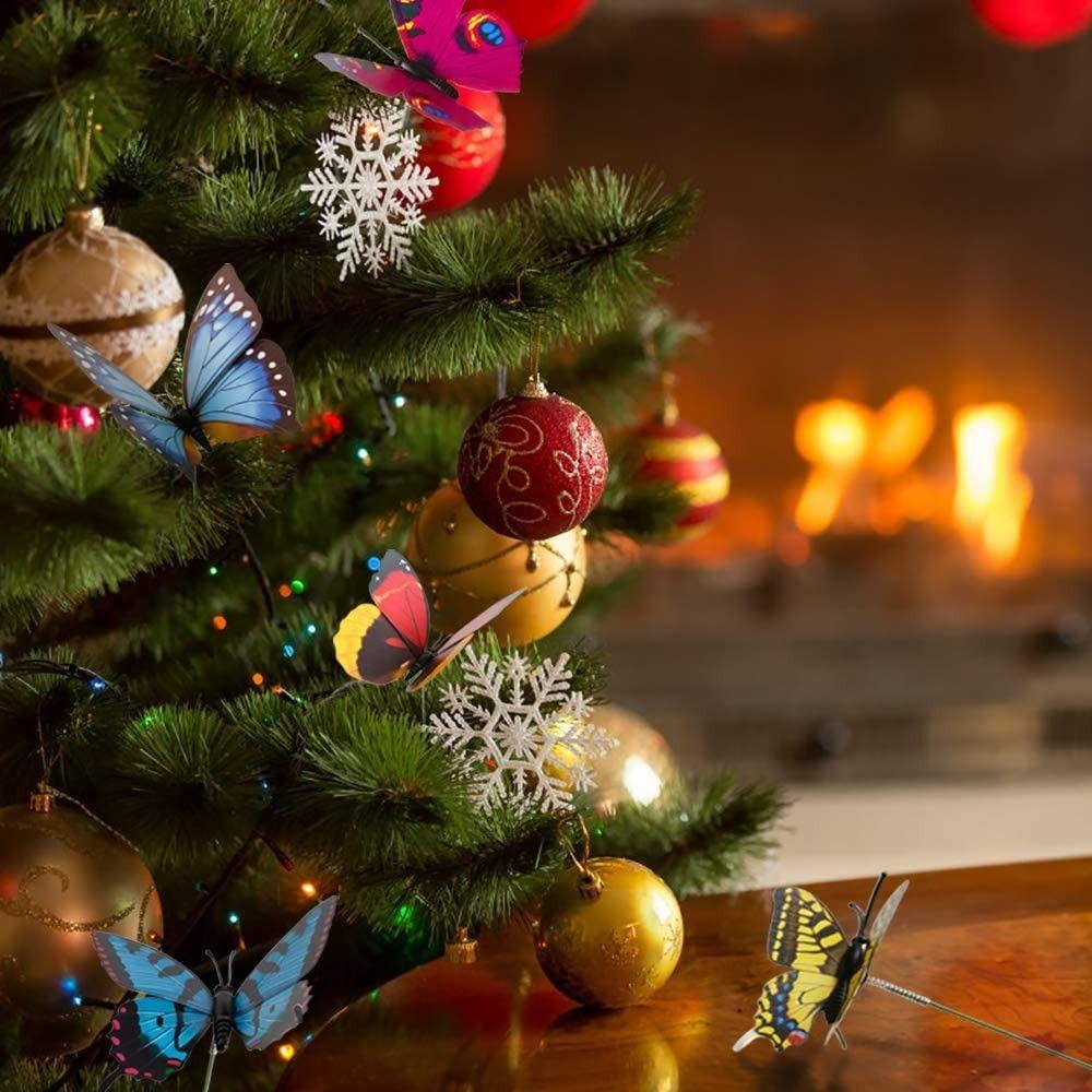 Töpfe Dekoration Partyzubehör Schmetterlingsstecker Schmetterlingsskulpturen Künstlicher Schmetterling Gartenstatuen