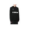 Y-3 FW22 Allover Logo Print Hoodie Men Hoodie Black HT4732