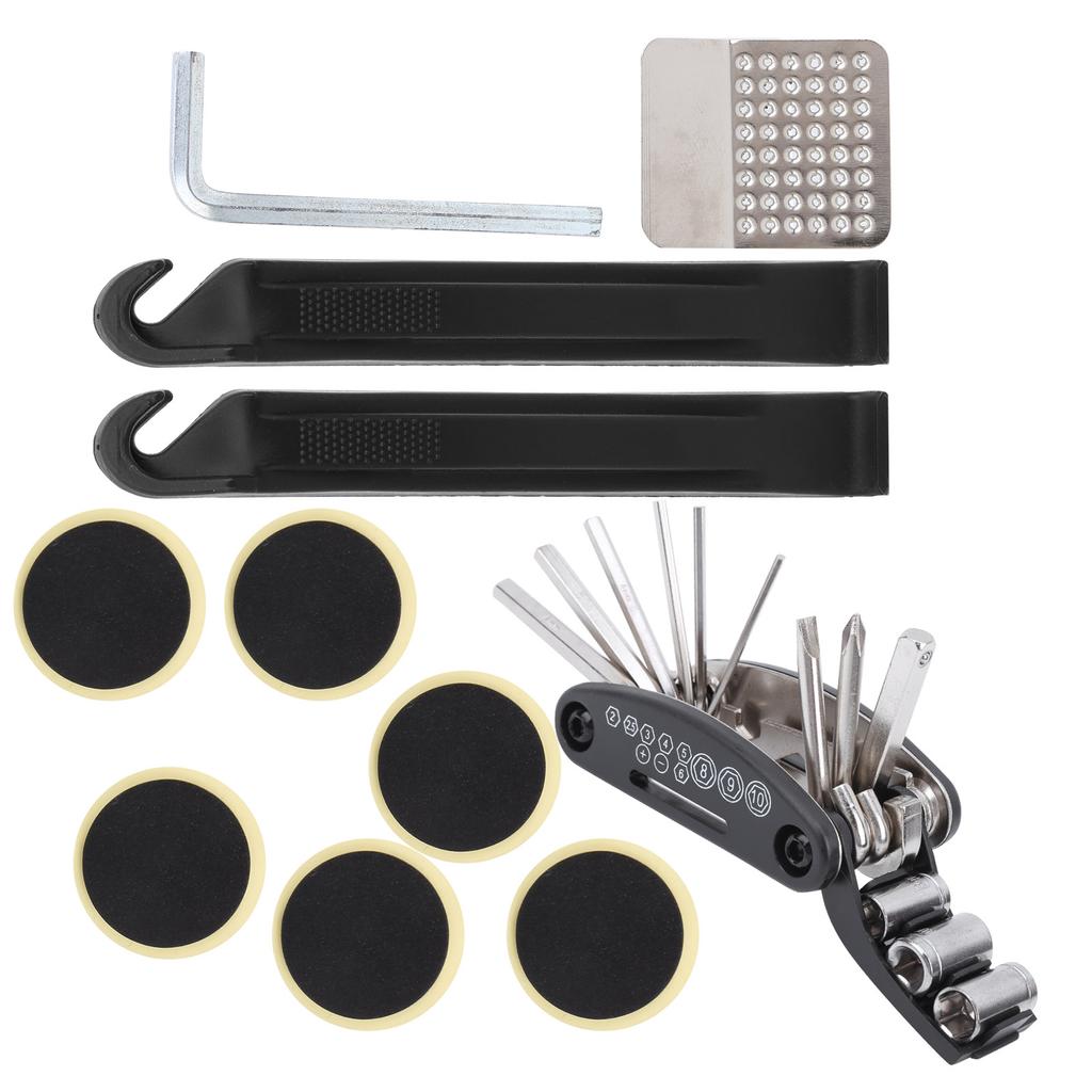 Mountain Bike Combination Tool Kit Cycling Equipment Portable Bicycle Tyre Repair Tools