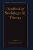 The Handbook of Sociological Theory Book