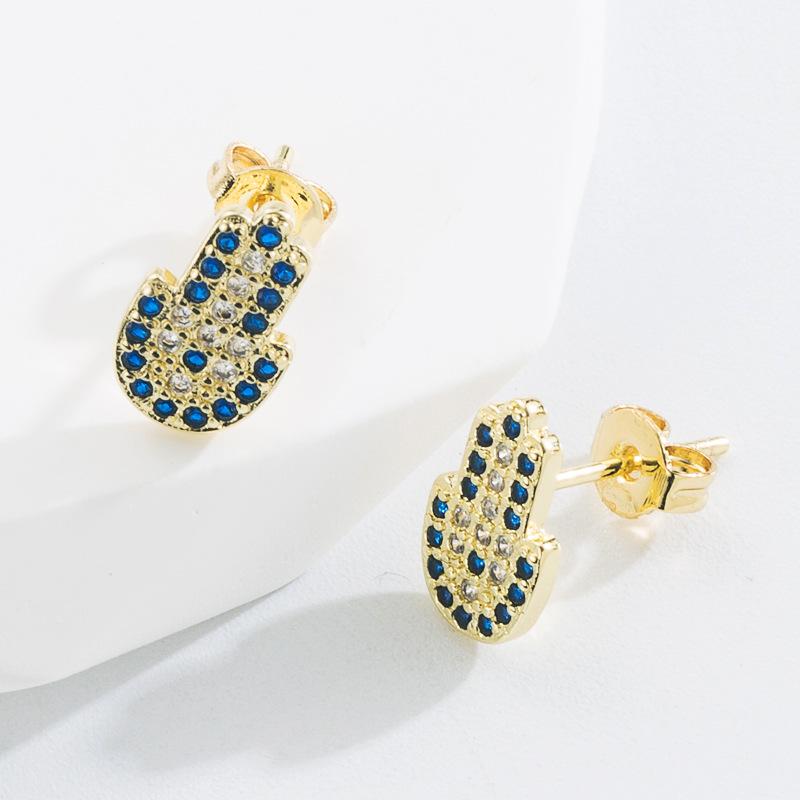 Women's Hoop Earring Bohemian O Shaped Creative Rice Beads Exaggerated Accessories Earrings