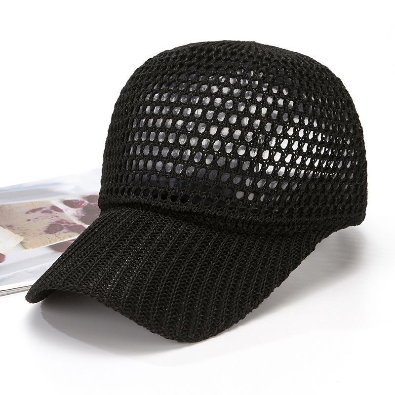 Hat Women's Summer Mesh Breathable Baseball Cap Casual Fashion Cap Outdoor Hollow Sunshade Sun Hat