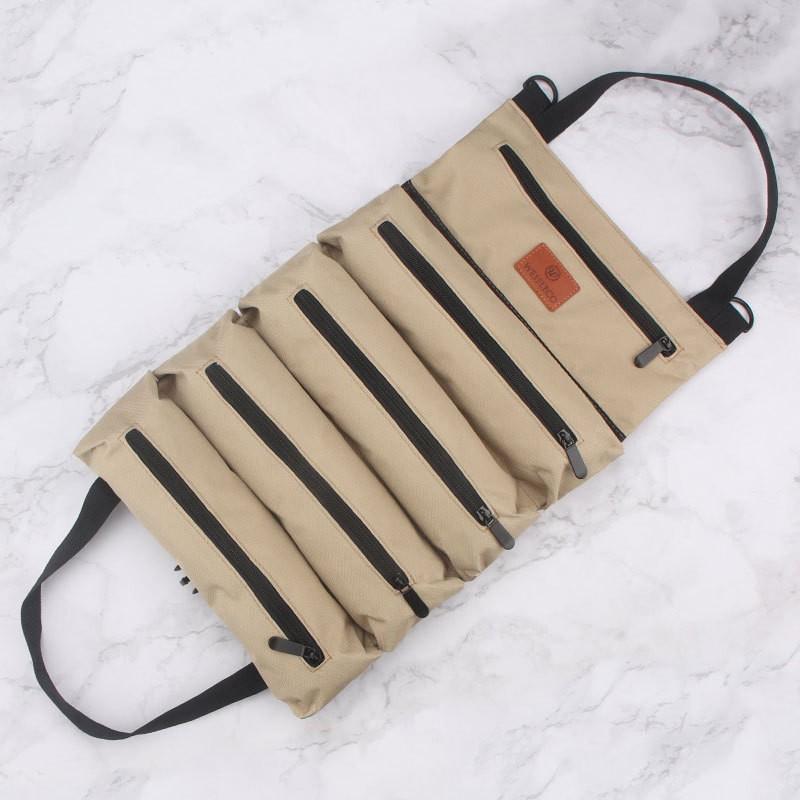 Portable Car Canvas Tool Bag Electrician Hardware Tool Bag Car Repair Tool Storage Bag
