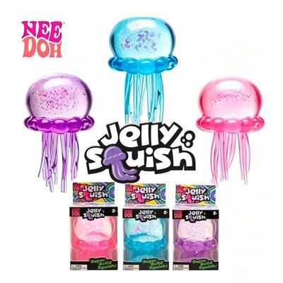 Δημοφιλές Jelly Squish Παιχνίδι Κύβος Μέδουσα Nee Doh, Μαλακό Ζελέ Στύψιμο Ανακούφιση Άγχους Fidget Toy, Αισθητηριακό Needoh Για Παιδιά Ενήλικες