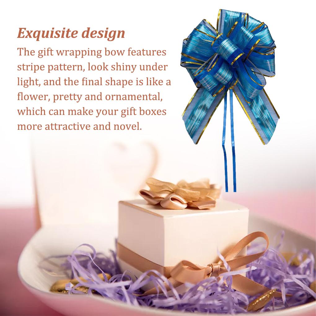 Pull Bows Ribbon for Gift Wrapping Festive Wedding Decoration Wear-resistant Gifts Baskets Multifunctional Christmas Present