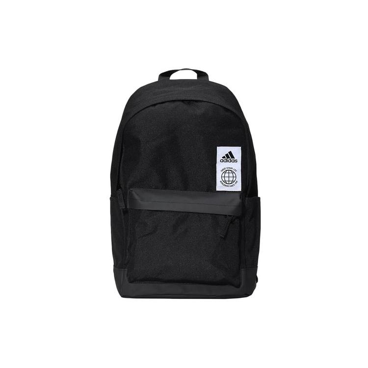 New Adidas Polyester Travel Bag Backpack Regular Men's Pure Black FQ5261