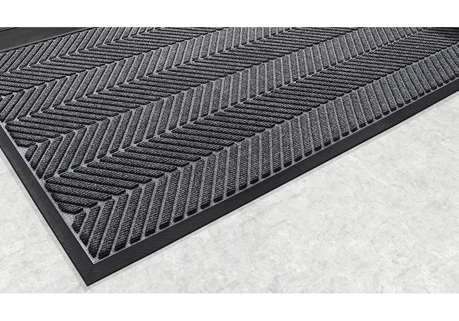Large Water-Absorbing Anti-Slip Floor Mat - Dust Removal Welcome Mat for Commercial Entrances, Restaurants, and Hotels