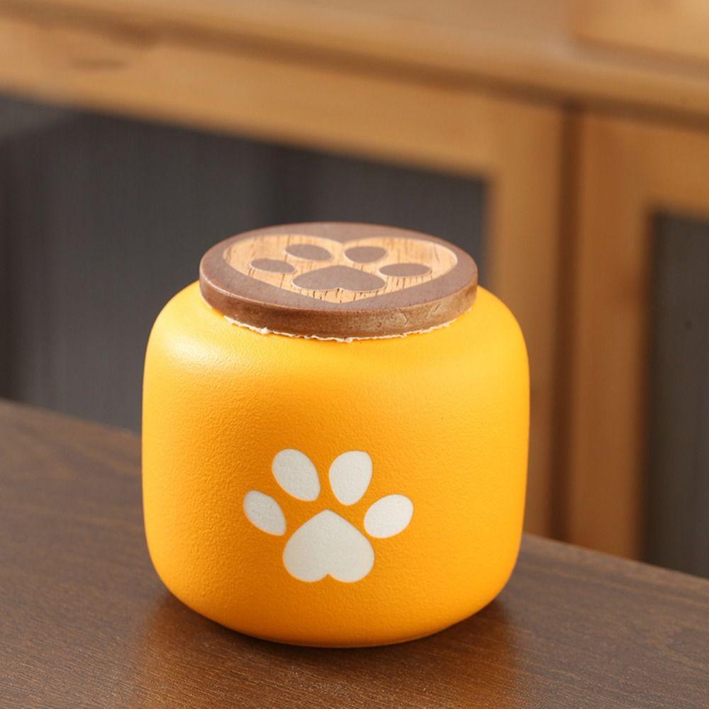 180/500ml Pet Ashes Storage Box Cute Dog Cat Cremation Urns Cremation Ashes Urn  Desktop Decoration