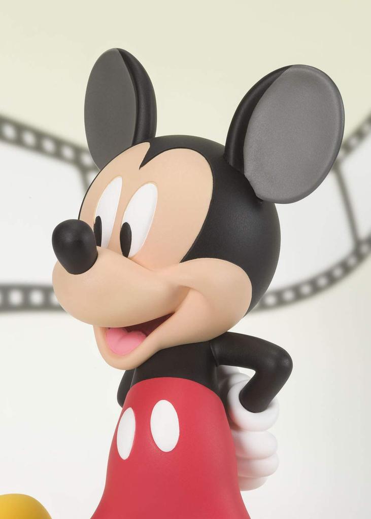 TAMASHII NATIONS Figuarts ZERO Mickey Mouse 1940er Jahre Ca. 130mm PVC ABS Bemalte Komplettfigur &