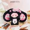 [LILINA] FLORA DREAM Bunny Series Plush Toy  Authentic Blind Box  Approximately 15cm In Size with PVC Face, Fluffy Long Ears, and a Large Bow  Cute