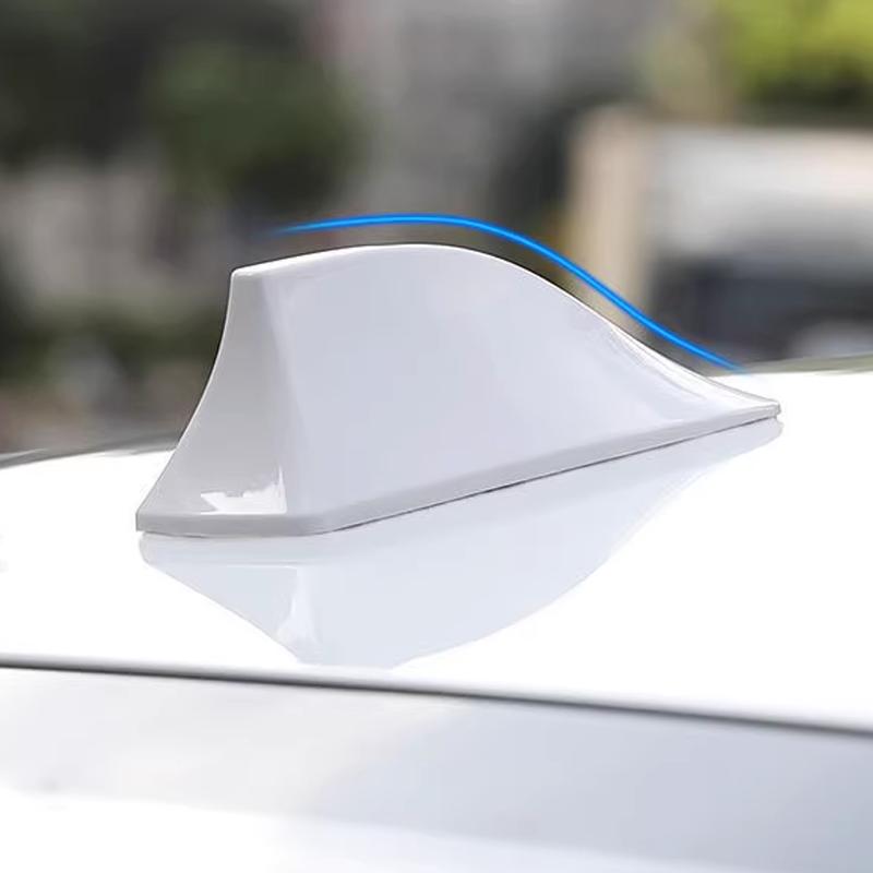 Car Shark Fin Antenna Cover Automotive Top Roof Aerials AM/FM Radio Signal Base with Adhesive Tape For Nissan Honda Toyota