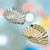 Elegant Alloy Hair Claw Clip Hairpins Decorative Hairpins Shell Shapes Hair Clip Accessories for Sophisticated Looks