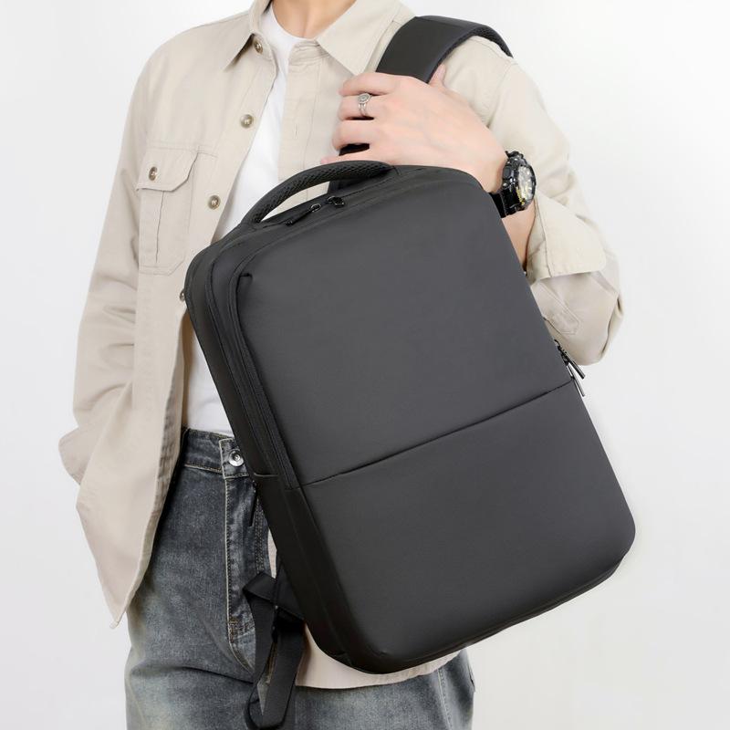 Men's Backpack with Large Capacity, Expandable, Water-resistant, Fashionable and High-end Multi-functional Computer Backpack