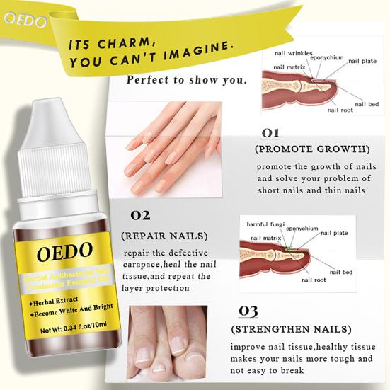 OEDO Nail Treatment Essence Oil Moisturizing Fungus Removal Foot Care Liquid