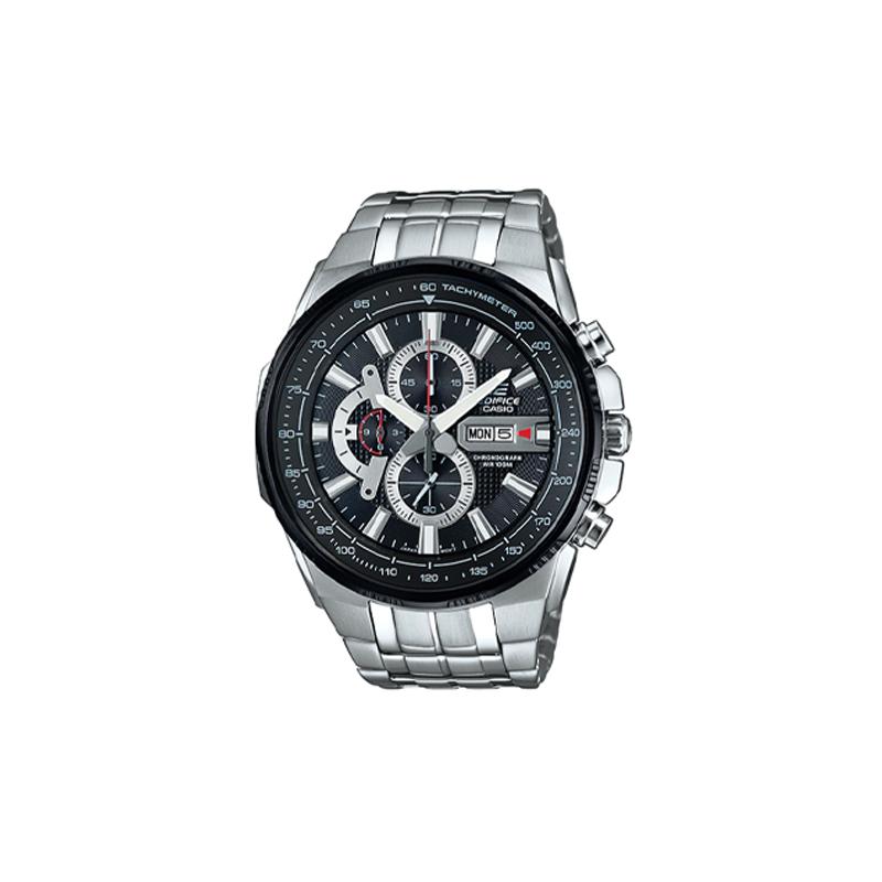 

Casio CASIOEDIFICE Series Classic Fashion Quartz Movement Stainless Steel Strap Japanese and Korean Watch Men s Watch Black Dial EFR-549D-1A8V чорний