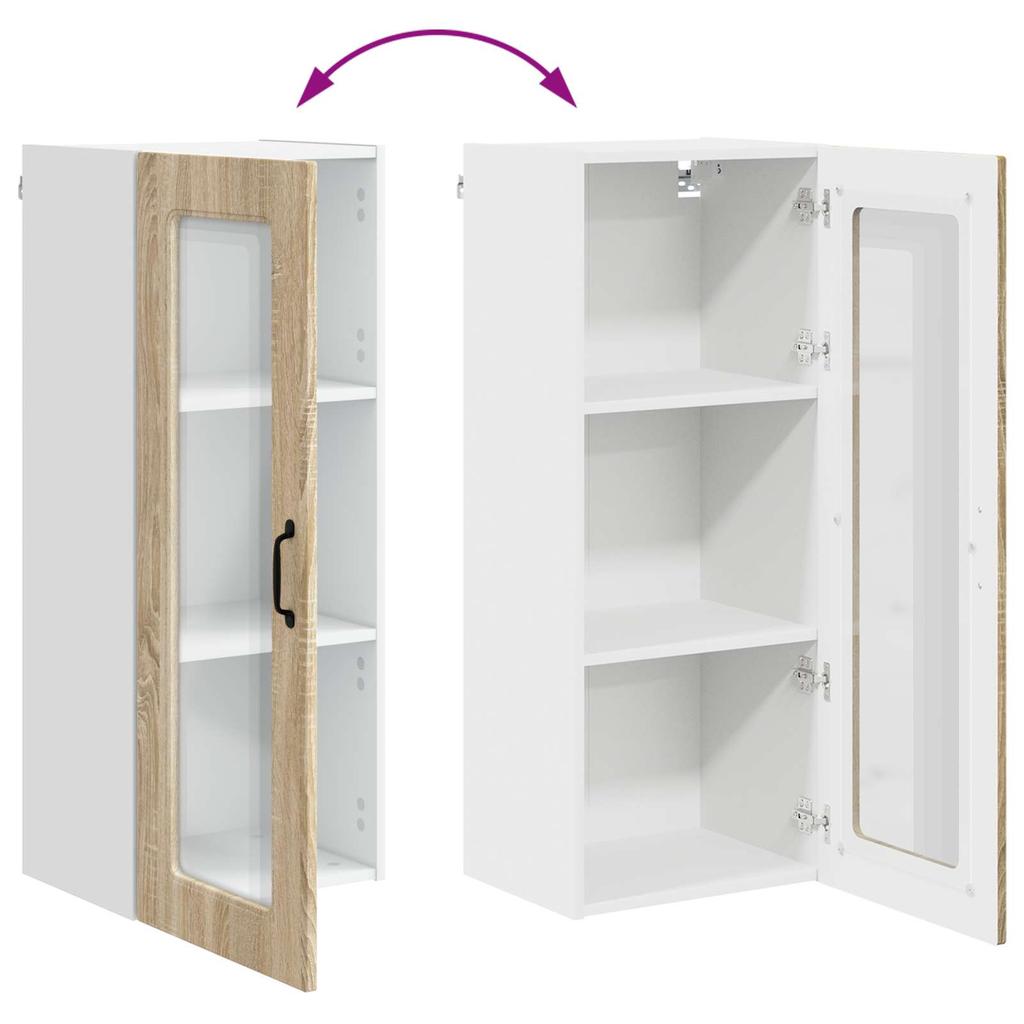 Dishwasher Front Panel Kalmar Sonoma Oak 40 X 31 X 100 Cm