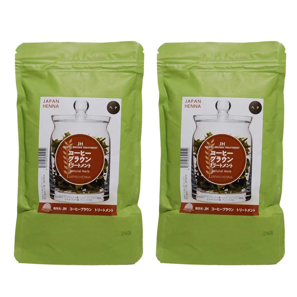 

Japan Henna Coffee Brown Treatment 100g [Set of 2]
