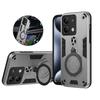 For Xiaomi Redmi Note 13 Pro plus 13C 5G 4G A3 Turbo 3 5G Case Car Magnetic 360° Rotate Ring Holder Armor Cover for POCO X6 Pro