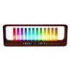 LED-Musikspektrumanzeige Hohe Empfindlichkeit Heim-Audio-Spektrumanalysator-Anzeige mit 12 LED-Lichtröhren Einstellbar