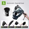 Compact Umbrella Featuring a Soccer Ball Design - Automatic Open And Close, Resistant To Wind, Offers, Perfect for Sports Enth