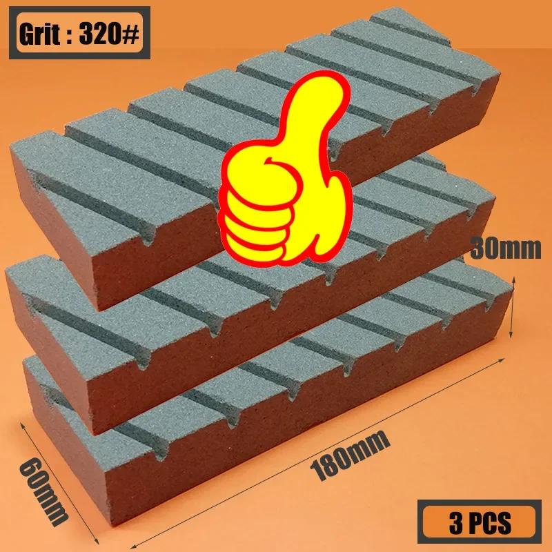 Oilstone Whetstone Sharpening Stone Fixed Knife Sharpener Angle guide 15degrees Accessories Kitche Knives Auxiliary Tool320-8000