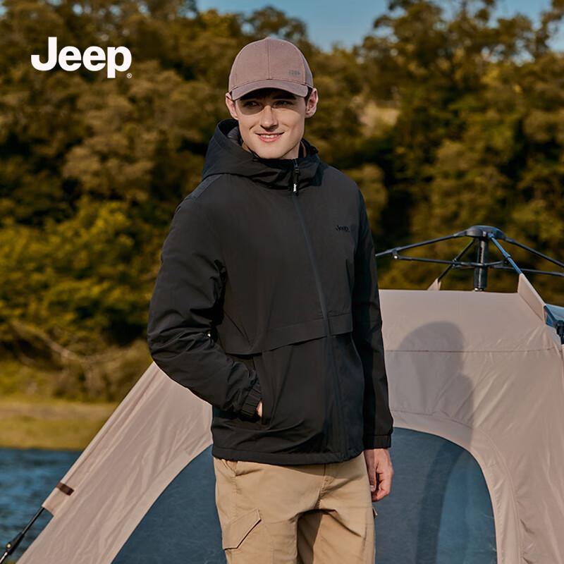 Jeep Men's Outdoor Windbreaker Jacket