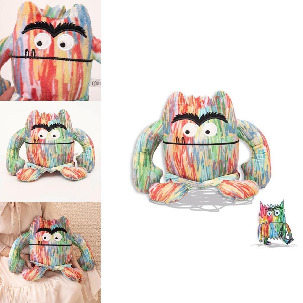 The Color Monster Plush Toy Soft And Huggable 15cm 25cm 35cm Options